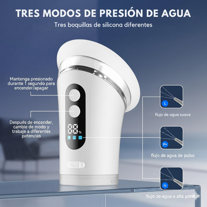 Limpiador profesional de oídos por agua